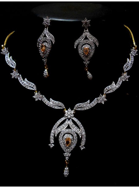 CZ Necklace Set